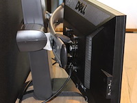 Twee 23 inch monitoren dell p2311hb op ergotron statief. - afbeelding 2 van  2
