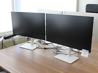 Twee 27 inch monitoren dell s2725hs.