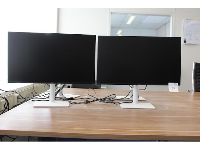 Twee 27 inch monitoren dell s2725hs. - afbeelding 2 van  3