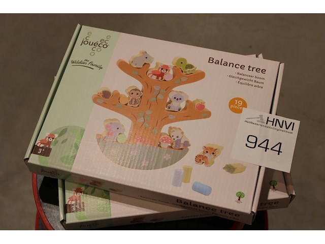 Twee balanceerbomen joueco. - afbeelding 1 van  2