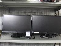 Twee beeldschermen philips type 223v5l - afbeelding 1 van  2