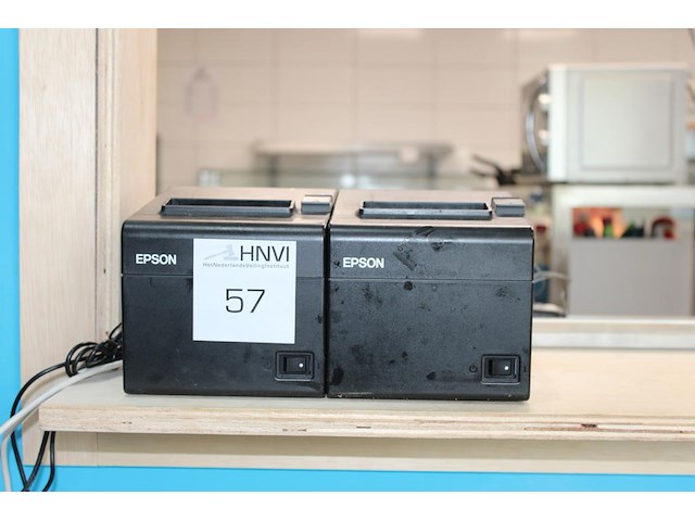 Twee bonnenprinters epson, model m267d. - afbeelding 1 van  2