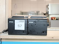 Twee bonnenprinters epson, model m267d. - afbeelding 1 van  2