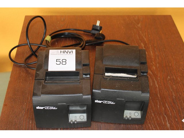 Twee bonnenprinters star. - afbeelding 1 van  3