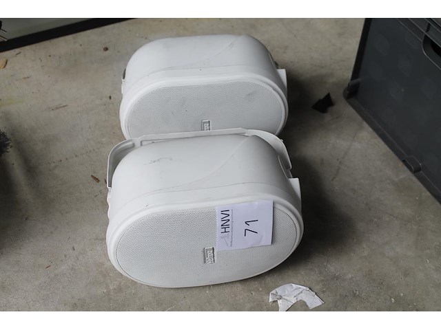 Twee buitenspeakers a-part ovo5t-w. - afbeelding 1 van  2