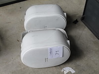 Twee buitenspeakers a-part ovo5t-w. - afbeelding 1 van  2