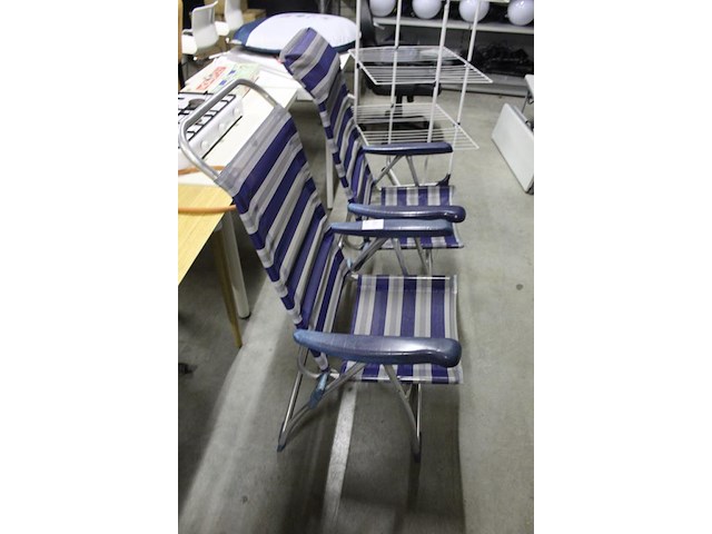 Twee campingstoelen crespo. margeproduct - afbeelding 1 van  2