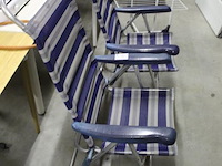 Twee campingstoelen crespo. margeproduct - afbeelding 1 van  2