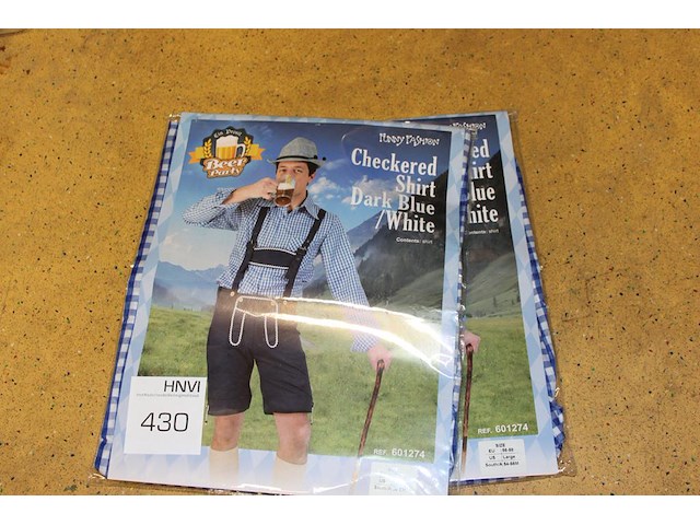 Twee carnavals shirts maat l. - afbeelding 1 van  2