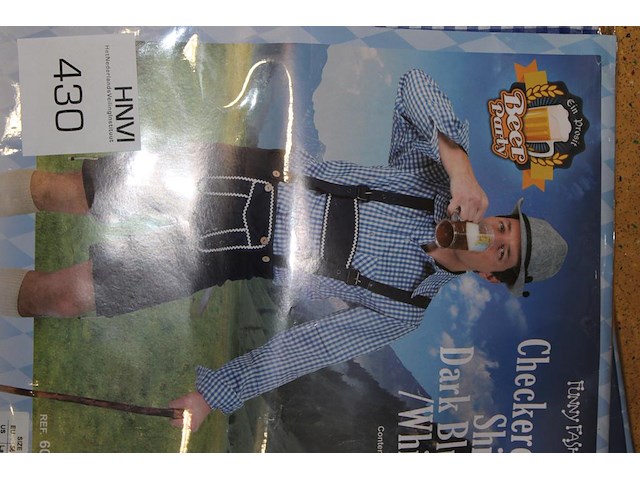 Twee carnavals shirts maat l. - afbeelding 2 van  2