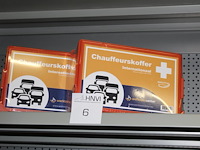 Twee chauffeurskoffers ehbo kit worktoolcenter