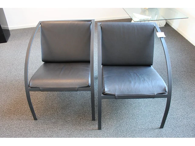 Twee design fauteuils karl-friedrich forster - afbeelding 1 van  3