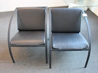 Twee design fauteuils karl-friedrich forster