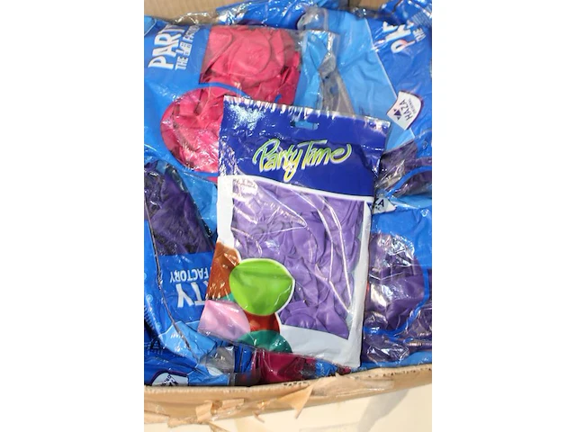 Twee dozen ballonnen partyfactory - afbeelding 3 van  3