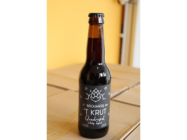 Twee dozen quadrupel whisky infused. totaal 48 flesjes. - afbeelding 2 van  3