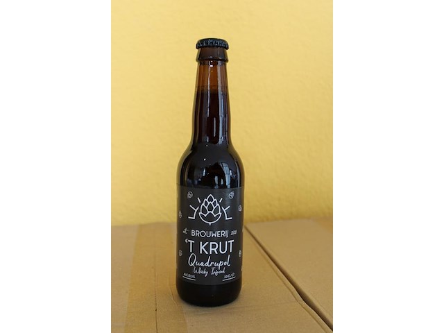 Twee dozen quadrupel whisky infused. totaal 48 flesjes. - afbeelding 2 van  3