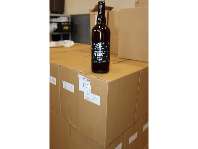 Twee dozen tripel bier a 6 flessen van 75 cl. tht 1-11-26. - afbeelding 2 van  3