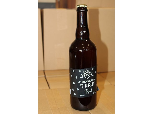 Twee dozen tripel bier a 6 flessen van 75 cl. tht 1-11-26. - afbeelding 2 van  3