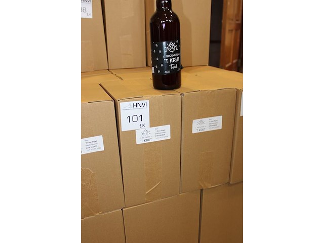 Twee dozen tripel bier a 6 flessen van 75 cl. tht 1-11-26. - afbeelding 3 van  3