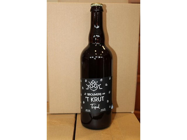 Twee dozen tripel bier a 6 flessen van 75 cl. tht 1-11-26. - afbeelding 2 van  2