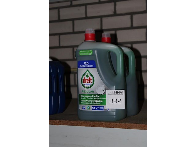 Twee flacons afwasmiddel dreft. 2x 5liter. - afbeelding 2 van  2