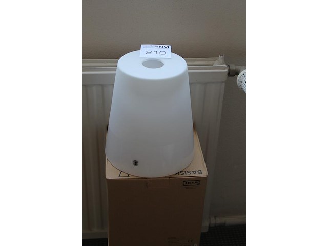 Twee hanglampen ikea basisk. - afbeelding 2 van  2