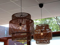 Twee hanglampen ikea, hoogte 36 cm. - afbeelding 2 van  2