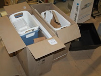 Twee inbouw-wasmandmodule hafele. afmeting 53 x 56 x 52 cm. let op! compleetheid onbekend. - afbeelding 1 van  2