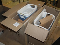 Twee inbouw-wasmandmodule hafele. afmeting 53 x 56 x 52 cm. let op! compleetheid onbekend. - afbeelding 2 van  2