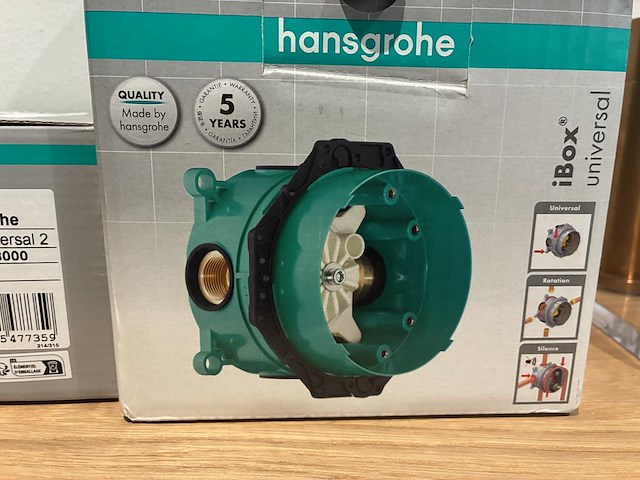 Twee inbouwunits hansgrohe ibox universal en 1x ibox universal 2. - afbeelding 2 van  2