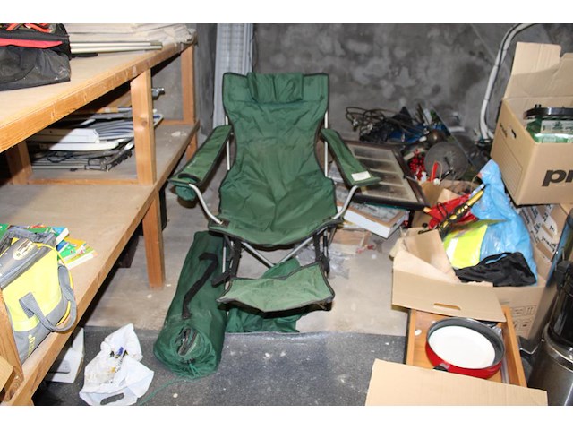 Twee inklapbare relax stoelen met voetensteun cliff&country. - afbeelding 1 van  2
