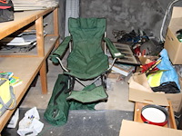 Twee inklapbare relax stoelen met voetensteun cliff&country. - afbeelding 1 van  2