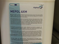 Twee jerrycans a 5l beschermlaag voor vloeren mepol axm. - afbeelding 3 van  3