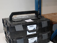 Twee koppelbare assortimentskoffers bonfix. gevuld met enkele henco koppelingen. - afbeelding 2 van  2