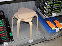 Twee krukken hoogte 45 cm - afbeelding 1 van  2