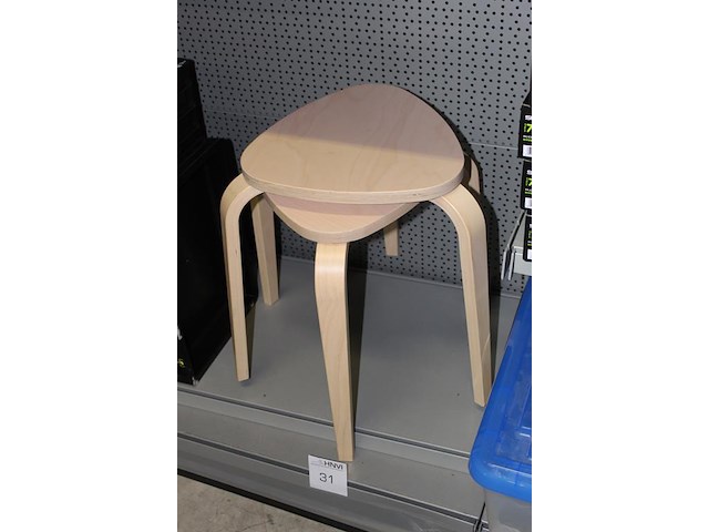 Twee krukken hoogte 45 cm - afbeelding 2 van  2