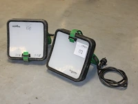 Twee led bouwlampen schneider electric