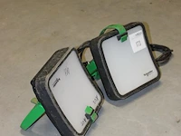 Twee led bouwlampen schneider electric - afbeelding 2 van  2