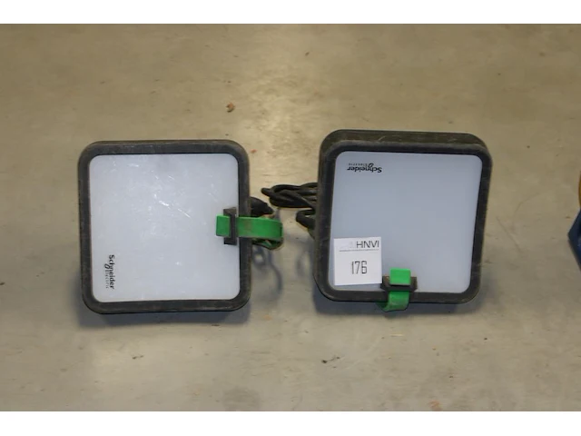Twee led bouwlampen schneider electric - afbeelding 1 van  2