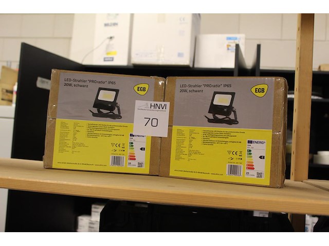 Twee led lampen egb pro ratio ip65 - afbeelding 1 van  2