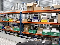 Twee magazijnstellingen met breedte 210 cm. hoogte 200 cm. diepte 100 cm. exclusief inhoud. let op. ophalen... - afbeelding 3 van  3