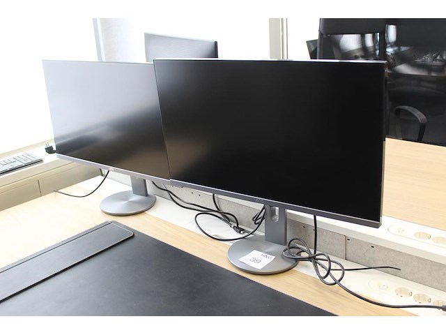 Twee monitoren aoc 27 inch. - afbeelding 2 van  2