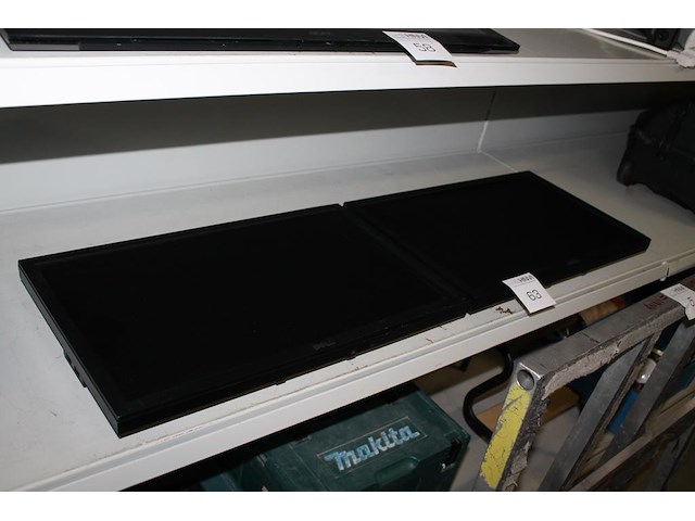 Twee monitoren dell 23 inch. let op: exclusief voet en bekabeling. - afbeelding 1 van  3