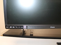 Twee monitoren iiyama 22 inch aan beugel. - afbeelding 2 van  4