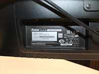 Twee monitoren iiyama 22 inch aan beugel. - afbeelding 3 van  4