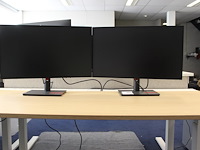 Twee monitoren lenovo thinkvision 27 inch. - afbeelding 2 van  3