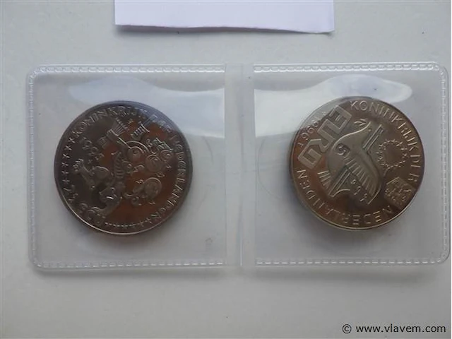Twee nederlandse penningen - afbeelding 2 van  3