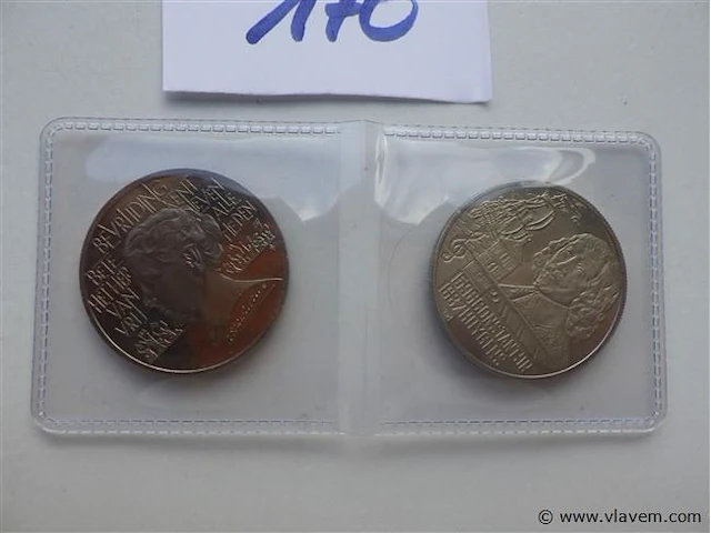 Twee nederlandse penningen - afbeelding 3 van  3