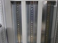 Twee patchkasten ascom, afm. 60 x 37 x 100 cm. - afbeelding 3 van  4