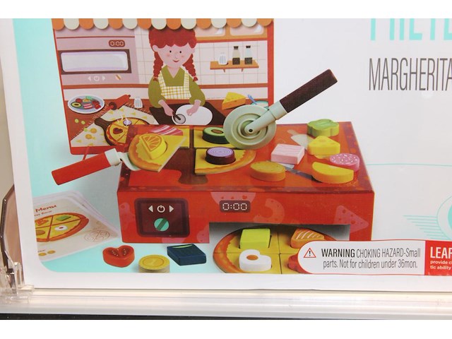 Twee pizza speelboxen top bright. - afbeelding 2 van  2